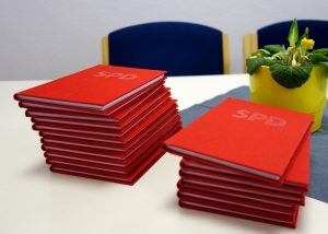 Parteibuch, Neumitglieder, SPD